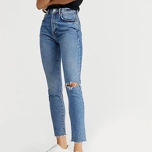 NWT Free People Stella skinny jeans, size 30